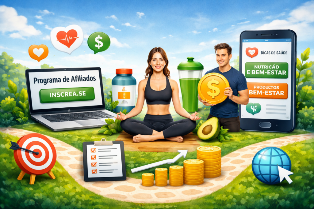 Como Começar um Negócio de Afiliados em Saúde e Bem-Estar