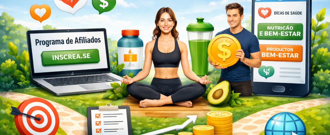 Como Começar um Negócio de Afiliados em Saúde e Bem-Estar